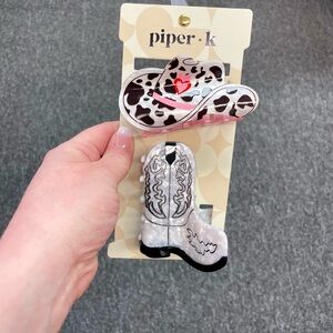 Cowgirl Hair Clips (Large)